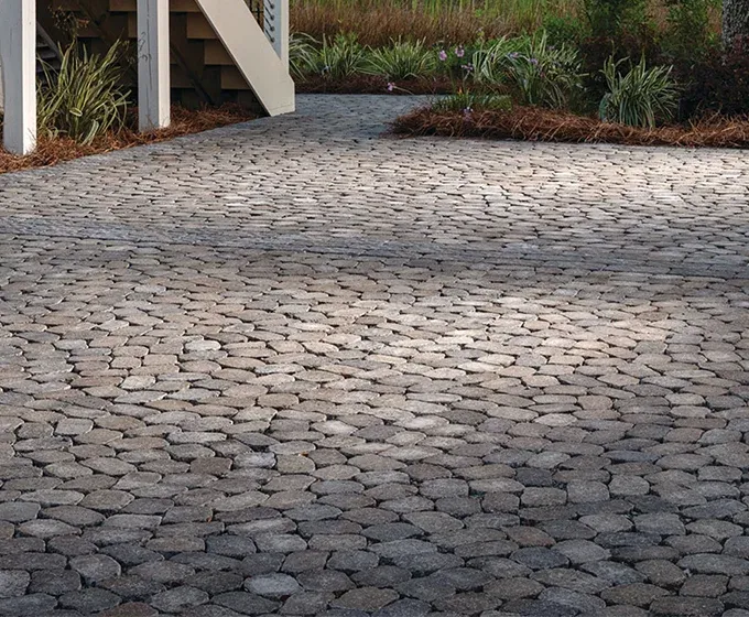 residential paver installation