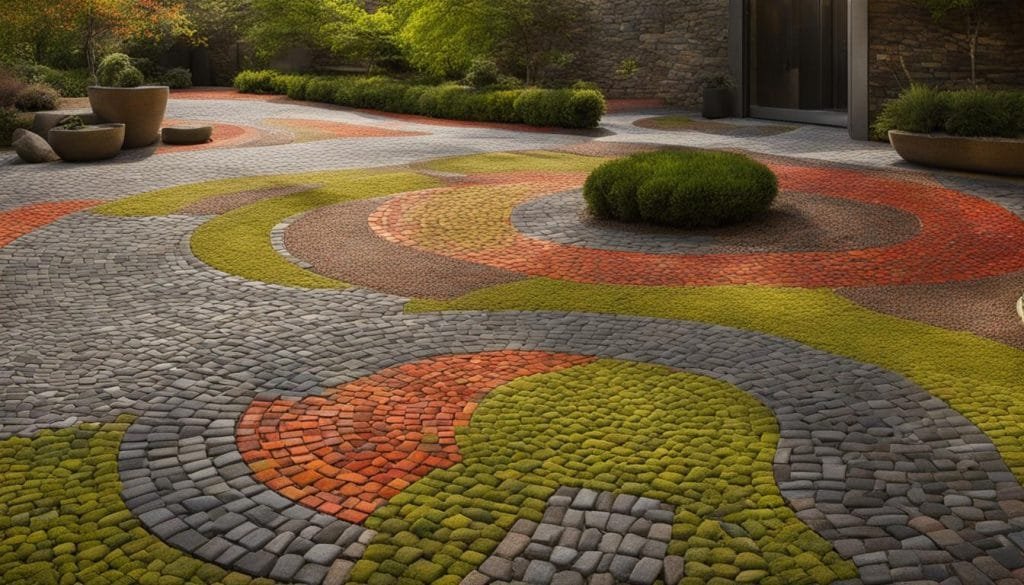 Creative Patterns for Interlocking Pavers in Walkways